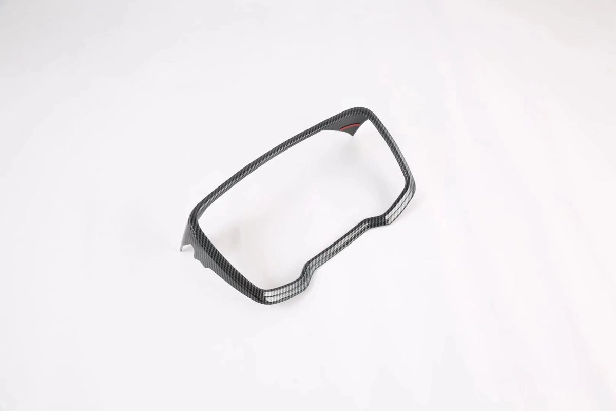 Carbon Fiber Dashboard Panel Frame Cover Trim for Toyota Corolla Cross (2020-2023)