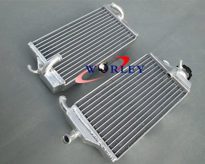 Aluminum Radiator + Black Hose for Honda CR250 CR250R (2000-2001)