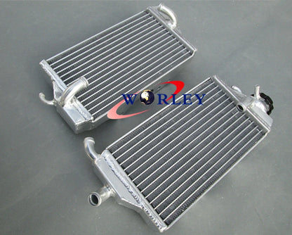 Aluminum Radiator + Black Hose for Honda CR250 CR250R (2000-2001)