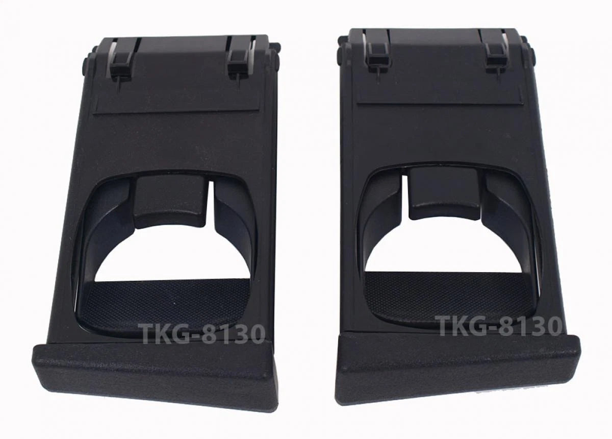 2 x Black Dash Cup Holders for Toyota Fortuner (2005-2014)