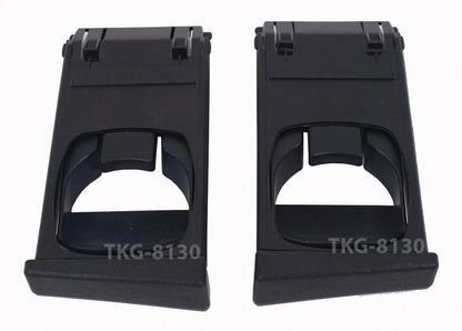 2 x Black Dash Cup Holders for Toyota Fortuner (2005-2014)
