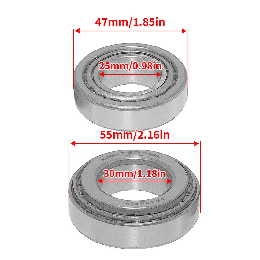 Steering Head Bearing Kit for Suzuki GSX250 GSX1100 GSX750 GSX600 Katana (1983-2006)
