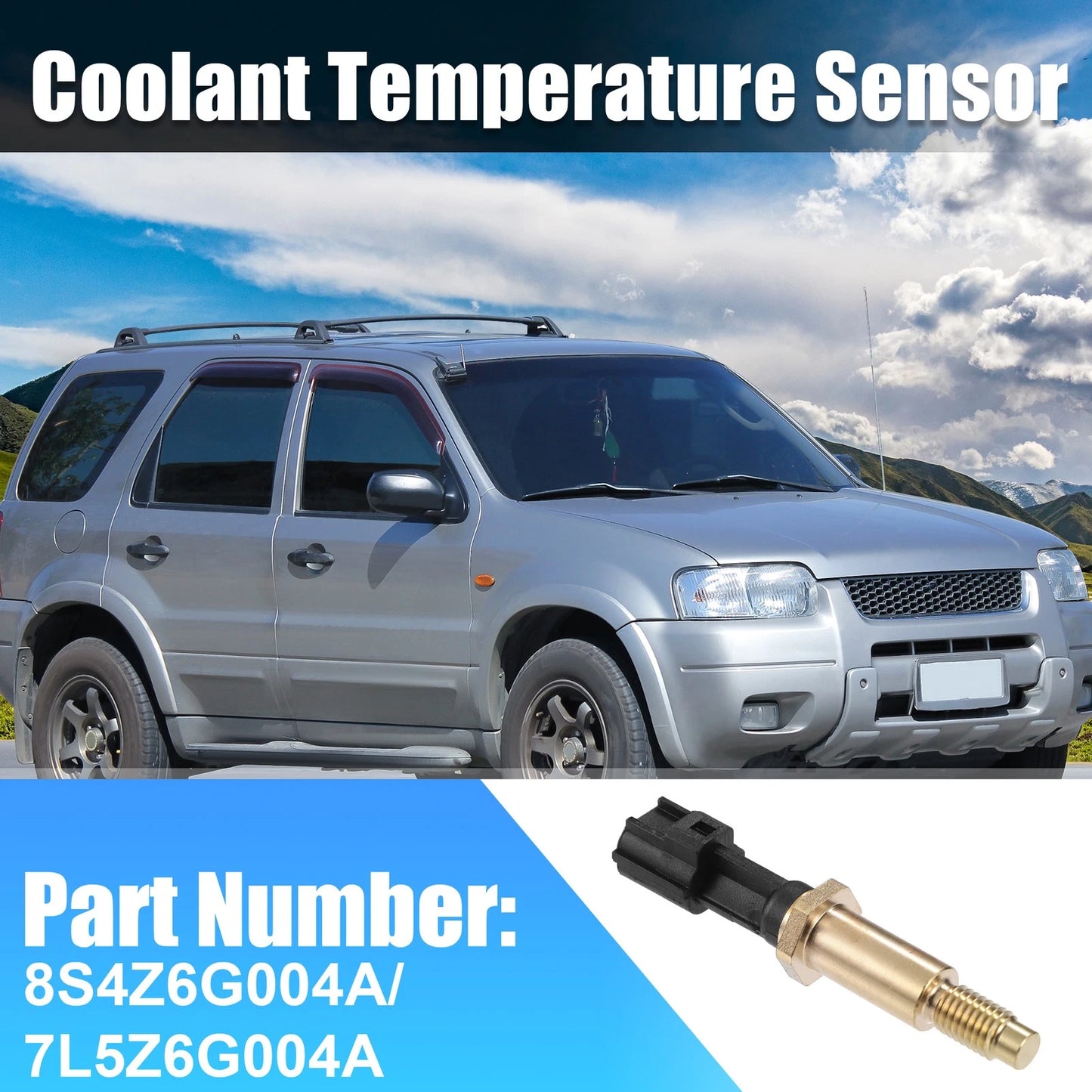 Engine Coolant Temperature Sensor for Ford Focus C-Max Hybrid (2013-2018)