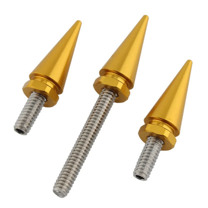 3 x 6mm Gold Windshield Screws for Harley Electra Glide (2014-2023)