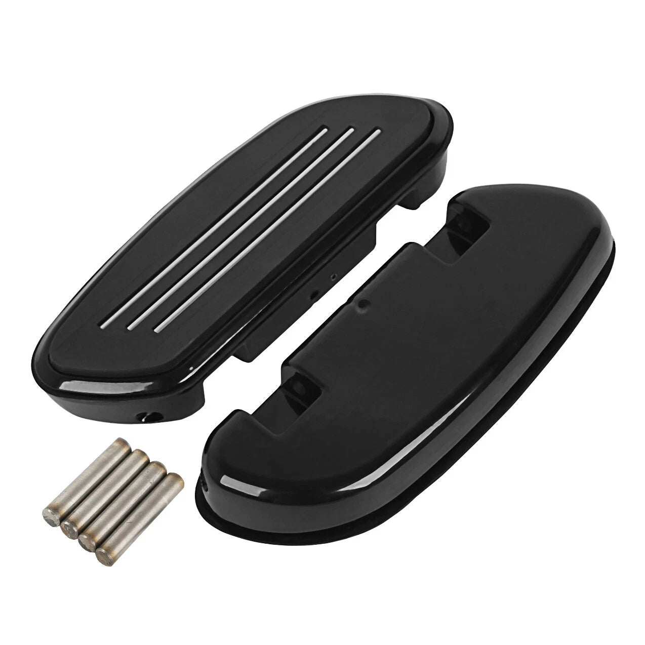 Passenger Floorboards Footboard for Harley Touring Street Road Glide (1986-2024)