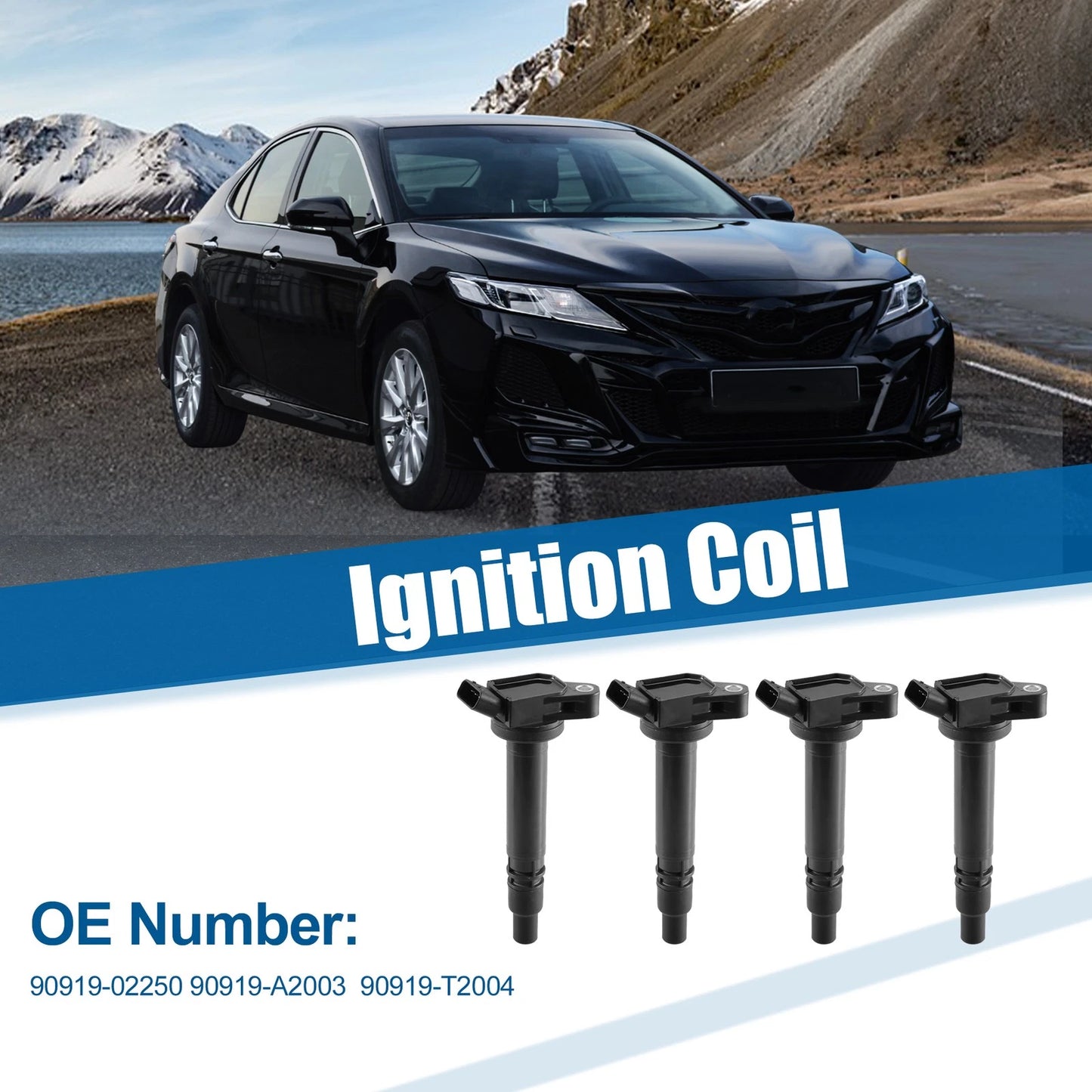 4 x Ignition Coil Packs for Toyota Tundra 5.7L V8 (2007-2021)
