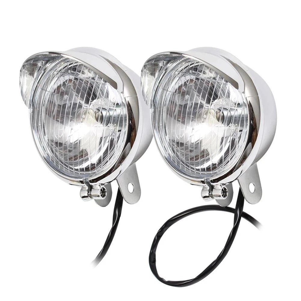 Chrome Fog Lights for Kawasaki Vulcan VN 800 900 1500 1600 1700 2000