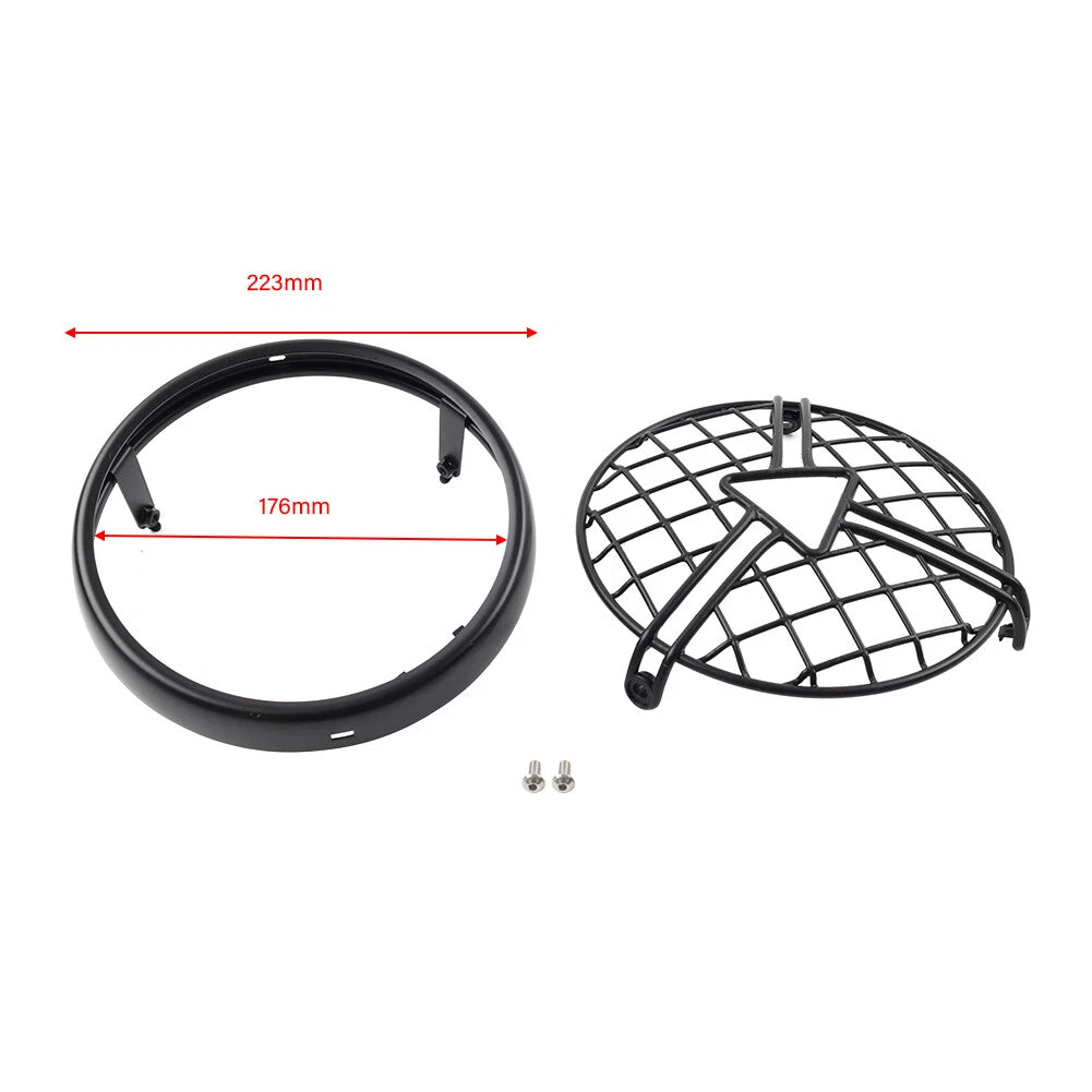 Headlight Grill Protection Bezel for T100 T120 Scrambler (400-900)