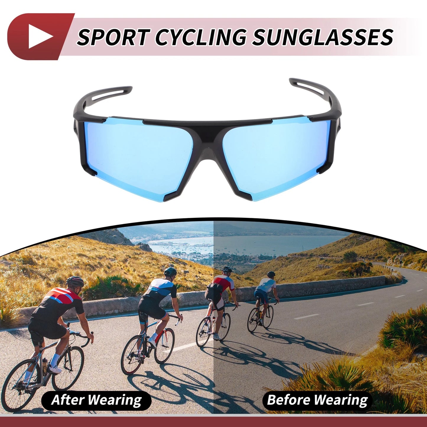 Goggles / 1 Pcs / Motorcycle Riding Goggles for Motorcycle