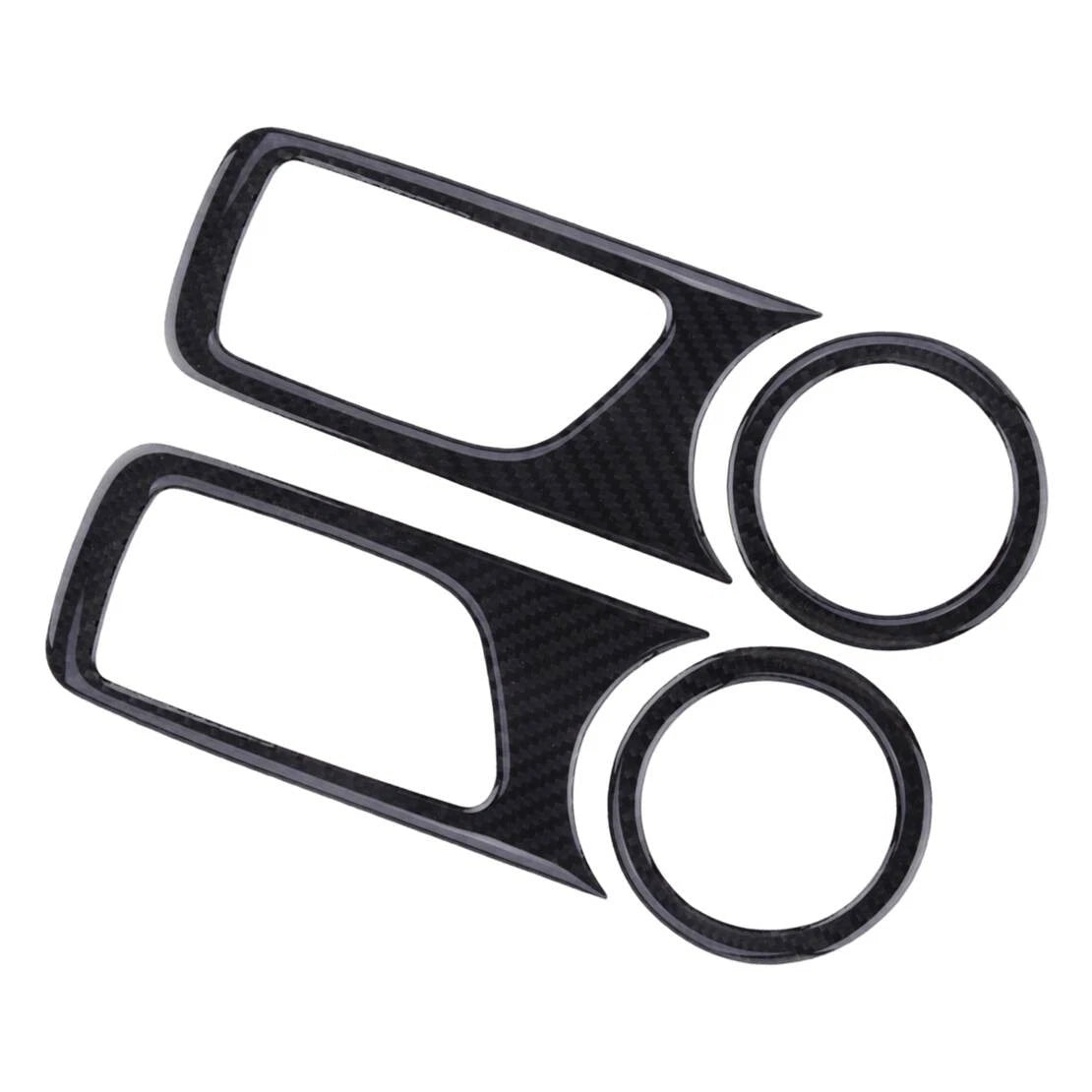 Carbon Fiber Front Door Handle & Speaker Bezel for Toyota Tacoma (2016-2023)