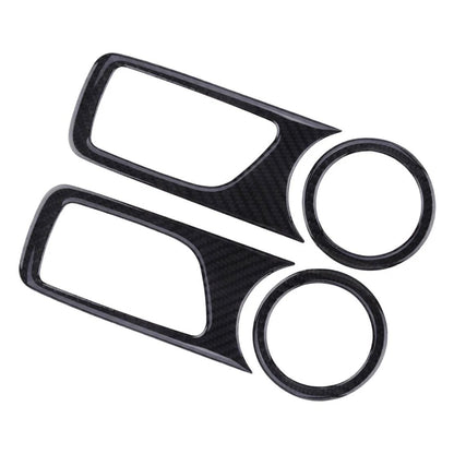 Carbon Fiber Front Door Handle & Speaker Bezel for Toyota Tacoma (2016-2023)