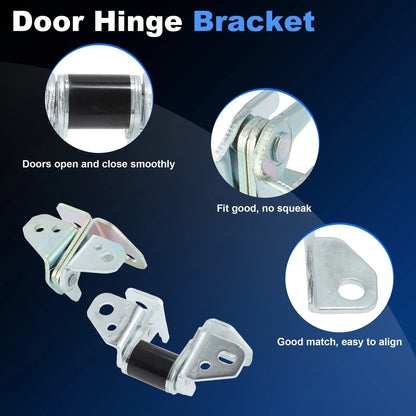 Front Left Upper Lower Door Hinge for Jeep Grand Cherokee (2013 - 2021)