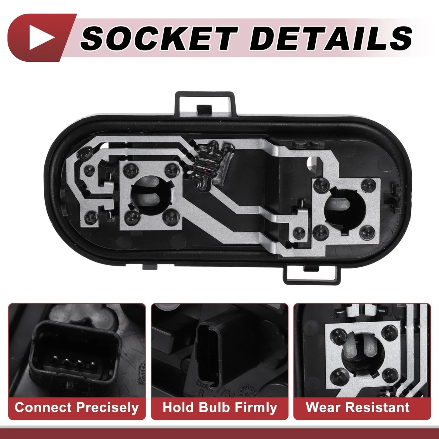 Right Tail Light Socket for Nissan Qashqai (2008-2015)