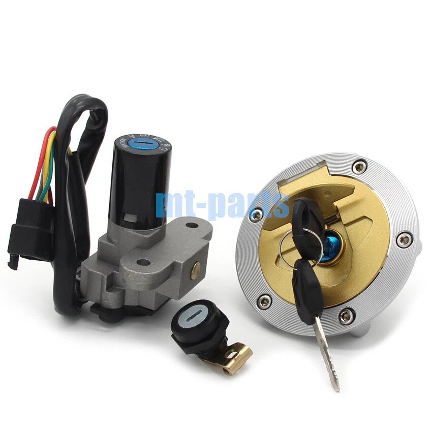 Ignition Key Switch & Fuel Tank Cap Set for Ducati ST2, Monster (97-08)