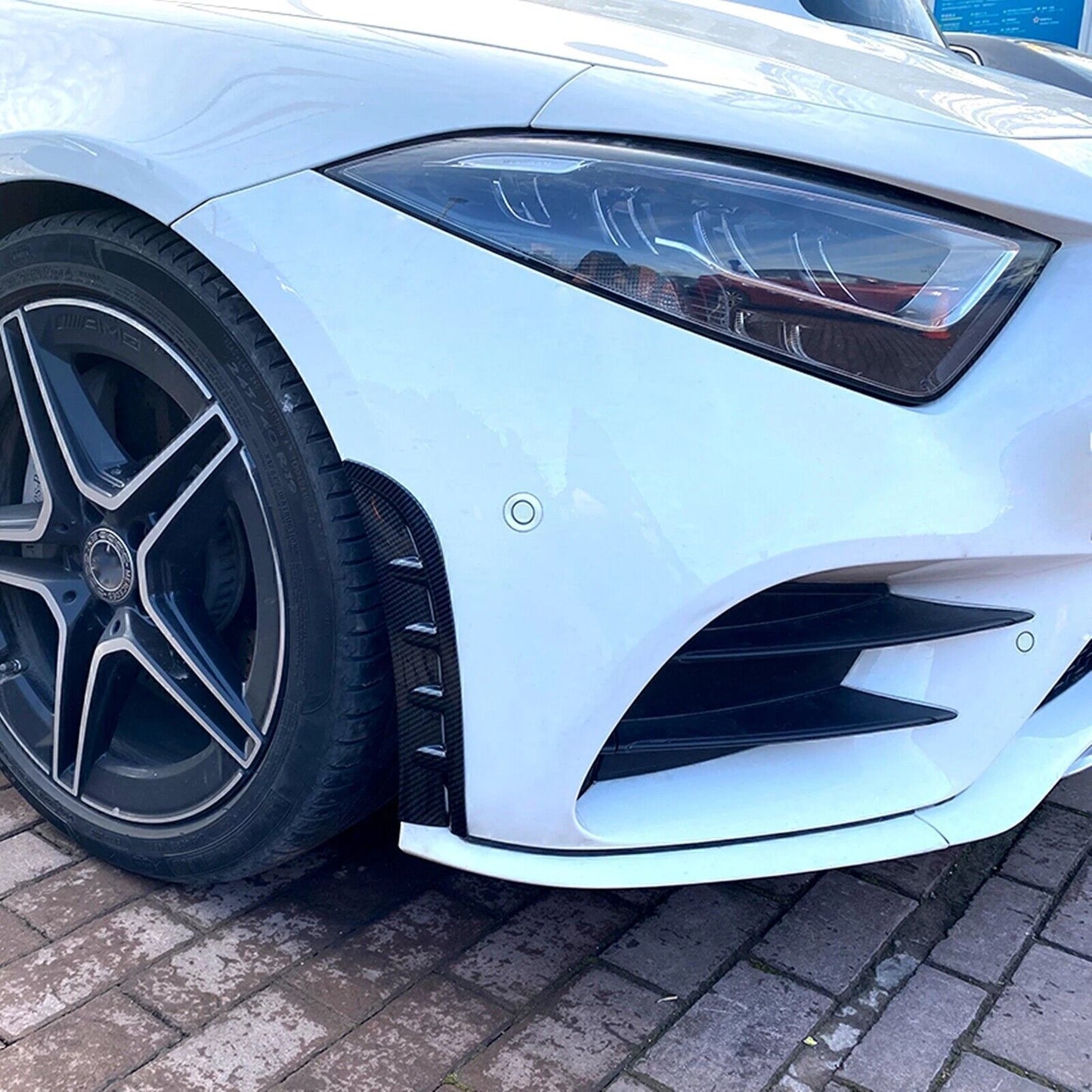 Front Air Vent Trim Spoiler for Benz CLS CLS260 C257 (2018-2022)