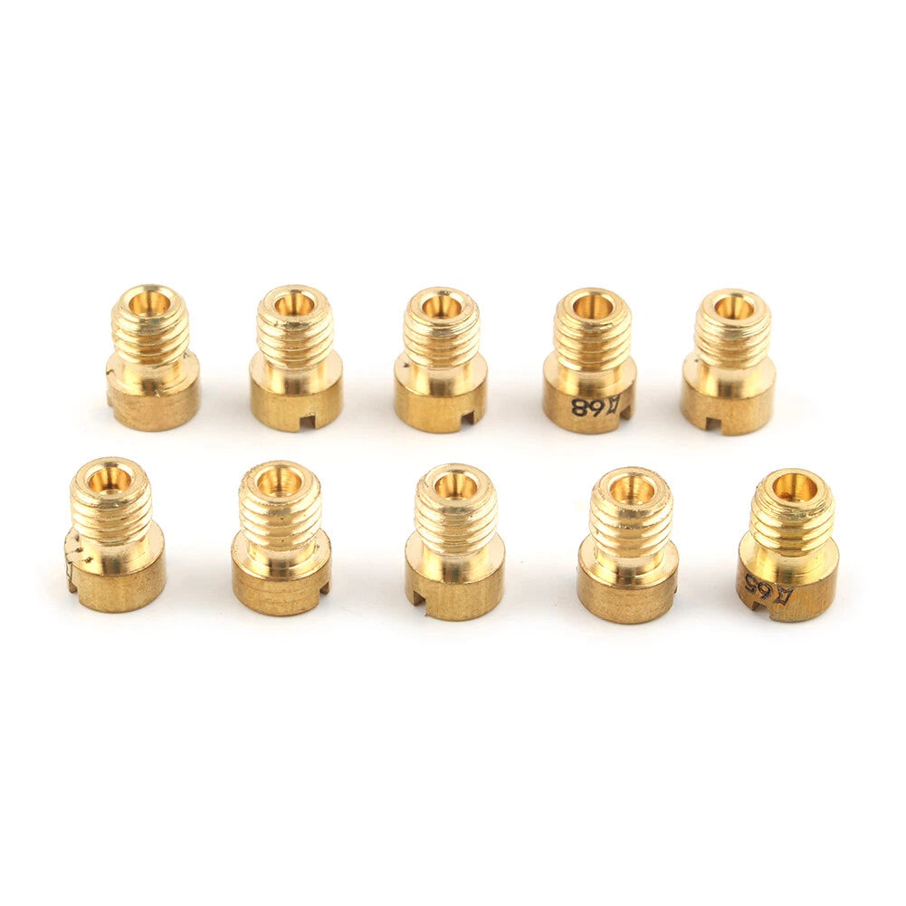 10x Main Jets Carburetor for PWK OKO CVK NSR KSR Injector Nozzle