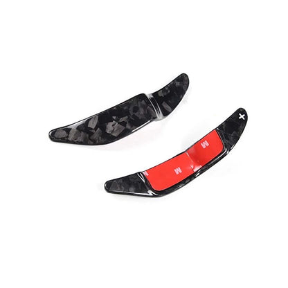 Carbon Fiber Steering Wheel Shifter Paddle Fit For Mini Cooper  R55 LCI R56 LCI