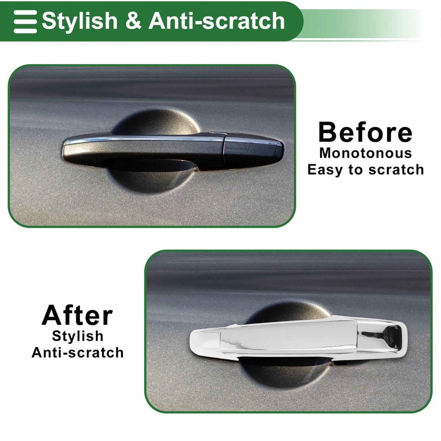 Side Door Handle Cover Trim for Chevrolet Suburban 1500