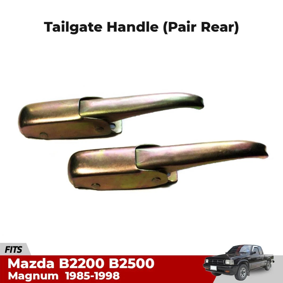 Tailgate Handle Latch Lock Fits Mazda B2200 B2500 Ford Courier Truck 1987-98 D05