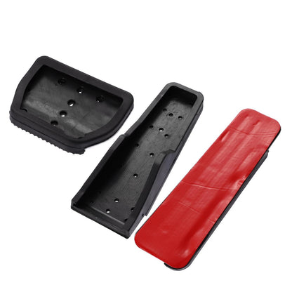 3 x Gas Brake Foot Rest Pedal Pads Cover for Infiniti Q50 Q60 Q70 QX70 G25 G35