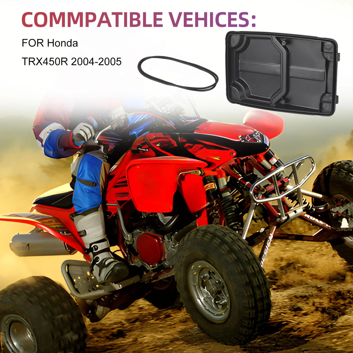Air Box Lid Cover Seal for Honda TRX450R 2004-2005
