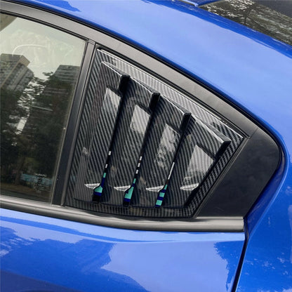 Rear Window Louver Shutter Covers for Subaru WRX STi (2015-2020)