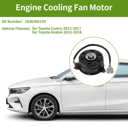 1 Pc Radiator Fan Motor for Toyota Camry (2012-2017)
