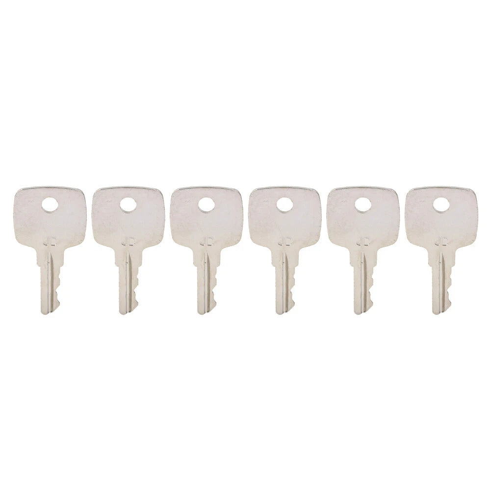 6 x Ignition Keys for John Deere Tractor 322 330 332 655 755 756 855 856