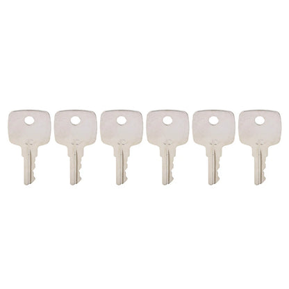 6 x Ignition Keys for John Deere Tractor 322 330 332 655 755 756 855 856