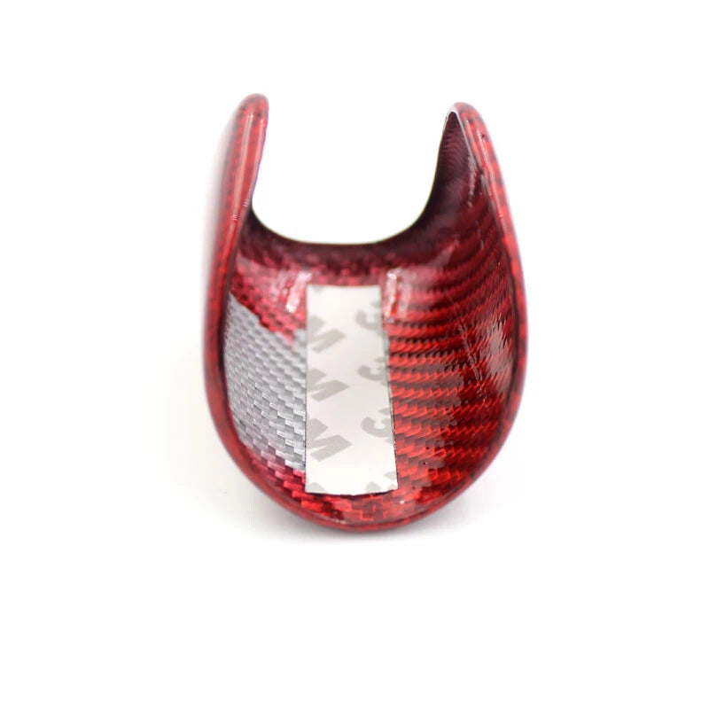 Real Carbon Fiber Back Gear Shift Knob Cover Trim Fit For Lexus IS ES NX GS