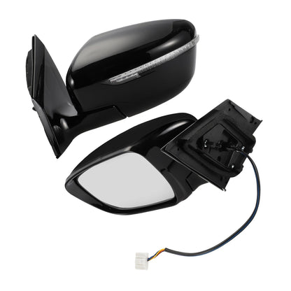 Left Side Door Mirror for Nissan Murano (2015-2020) Manual Folding Black