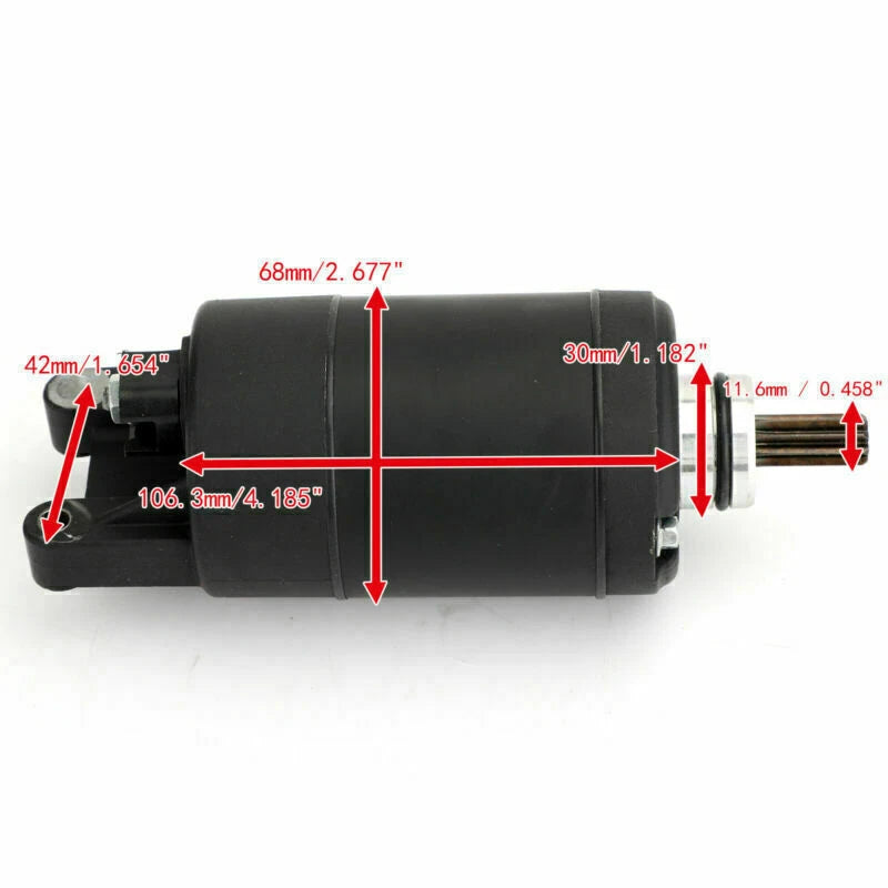 9-Spline Starter for Honda VT1300 C Stateline/Sabre/Interstate/Fury (2010-2013)