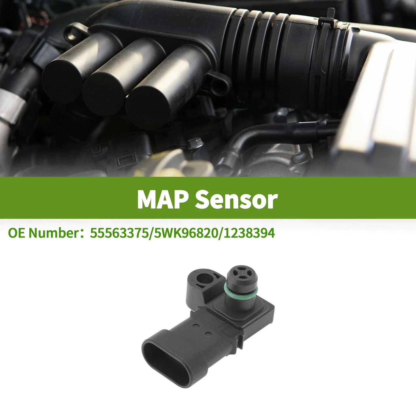 MAP Sensor for CHEVROLET Cruze 1.6 (2010 - 2016)