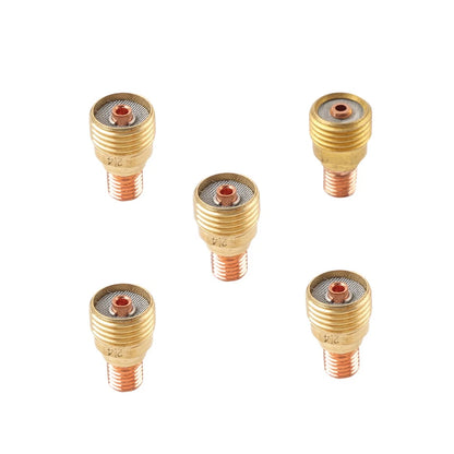 5 x 2.4mm Gas Lens Collet Bodies for WP-9/20/25 TIG Welding Torch (2023)