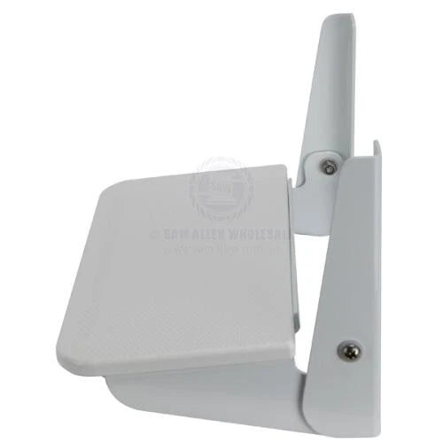 Footrest Folding White Aluminium Frame with HDPE Step for Various Models