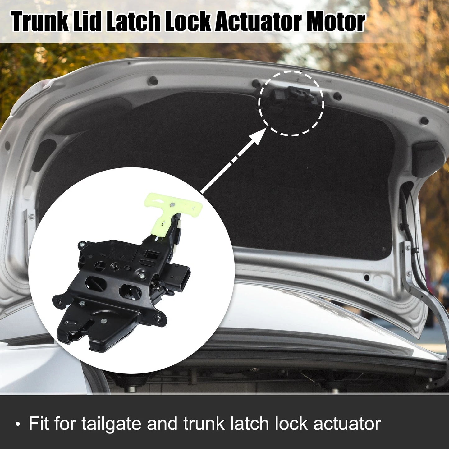 Trunk Lid Latch Lock Actuator Motor for Chevrolet Cobalt (2005 - 2010)