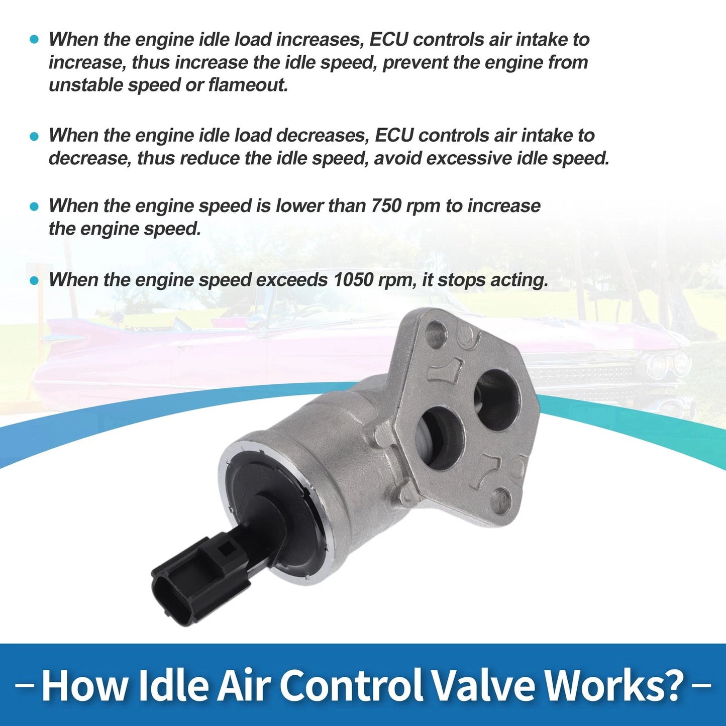 Idle Air Control Valve for Ford Focus (2002-2004)