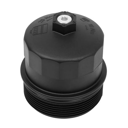 Black Oil Filter Cap Cover for BMW E60 E63 E64 E65 (2004-2010)