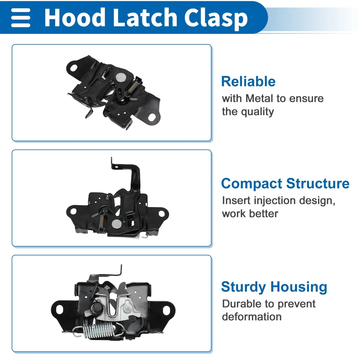 Hood Latch Assembly for Mazda 6 (2014-2017)