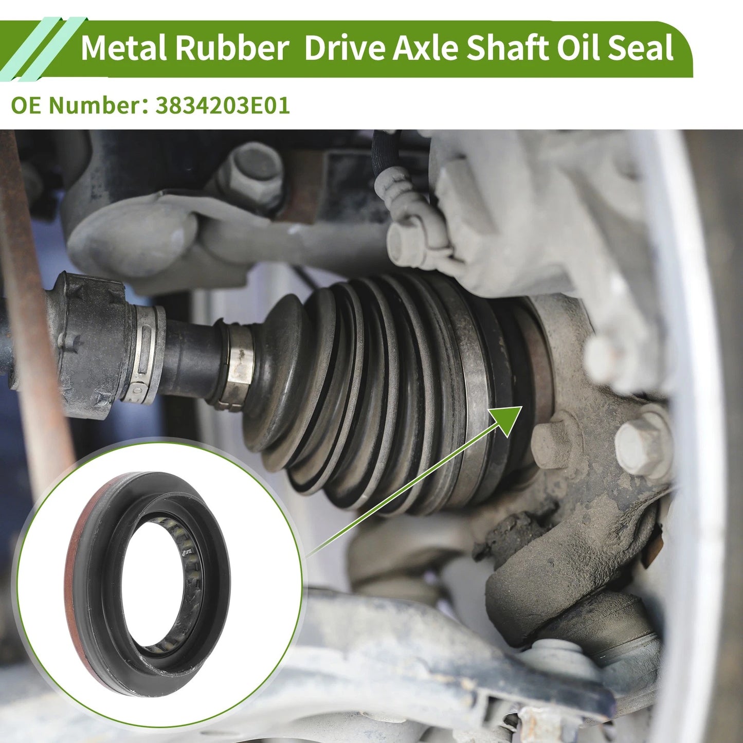Right Drive Axle Shaft Oil Seal for Nissan Altima (1995-2004)
