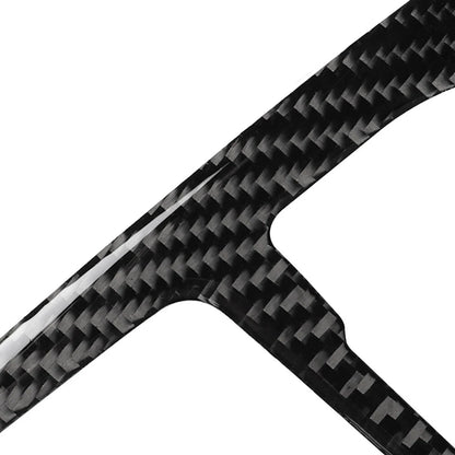 Carbon Fiber Console CD Panel Cover Trim for Audi A4 A5 Q5 B7 (2009-2016)