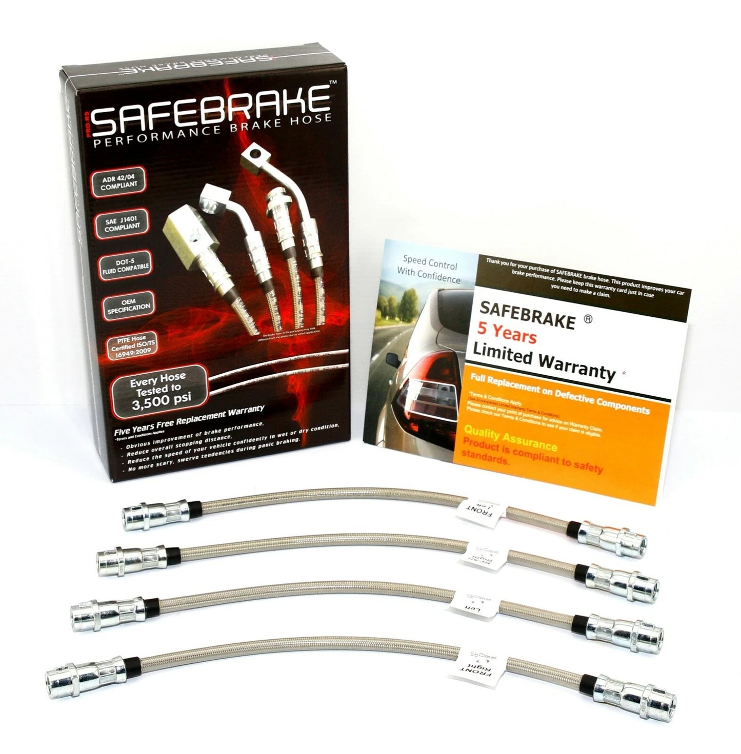 Brake Line Kit for Porsche Boxster/Cayman 981 2.7/Spyder/S/GTS/GT4 (2012-2019)