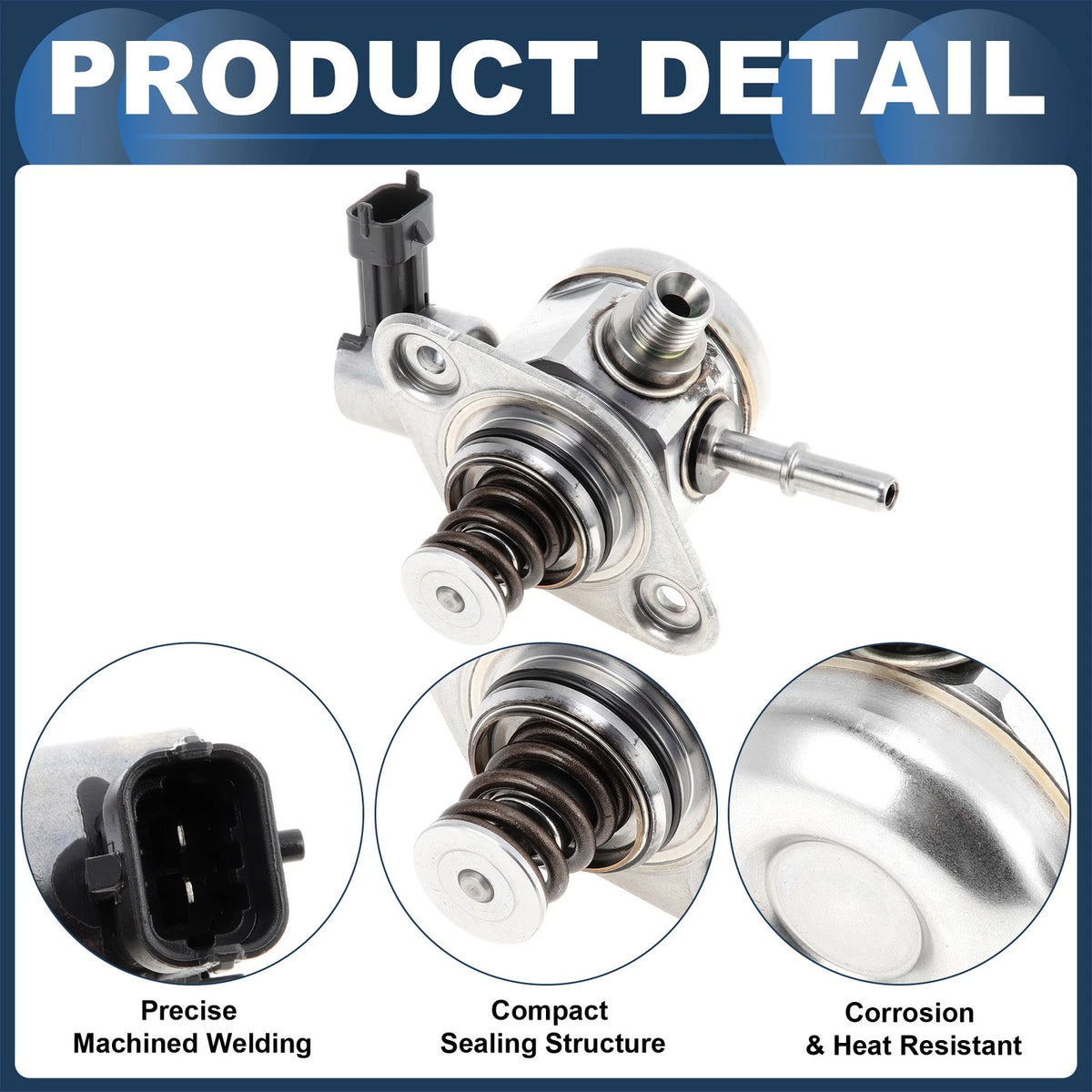 High Pressure Fuel Pump Assembly for Kia Soul, Rio (2010-2021)