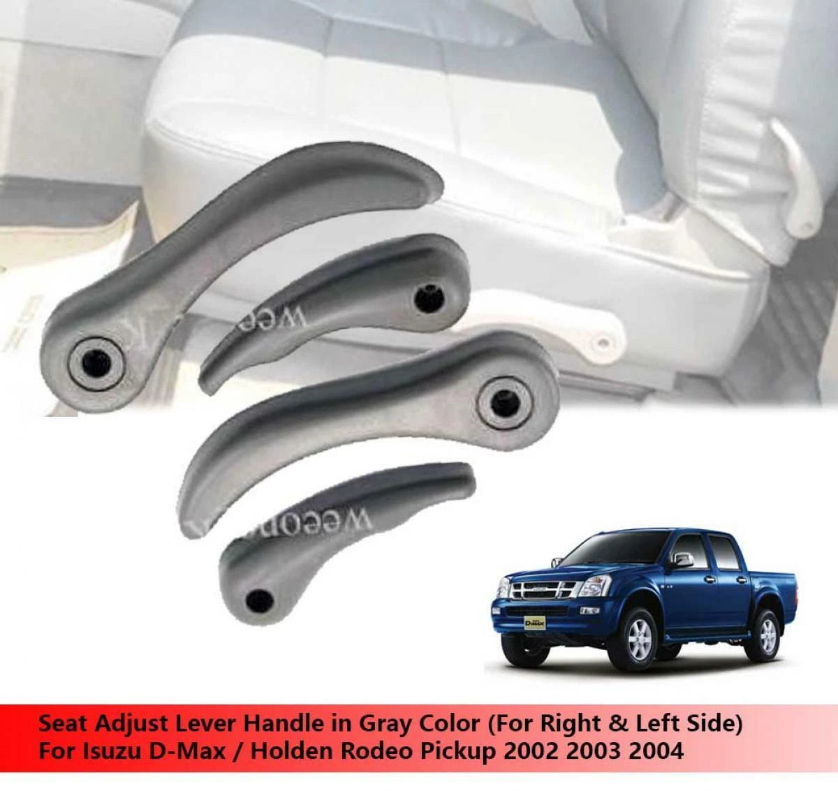 Seat Repair Handles for Isuzu D-Max/Holden Rodeo (2002-2011)