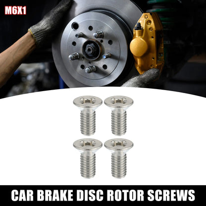4 x Brake Disc Rotor Screws Bolts for Honda Accord, Civic (2003-2012)