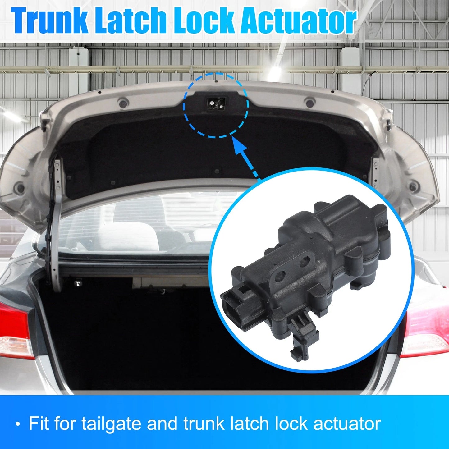 Tailgate Trunk Latch Lock Actuator for Dodge Grand Caravan (2001-2007)