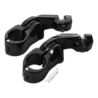 Short Angled Footpeg Pegs for Harley (32mm)