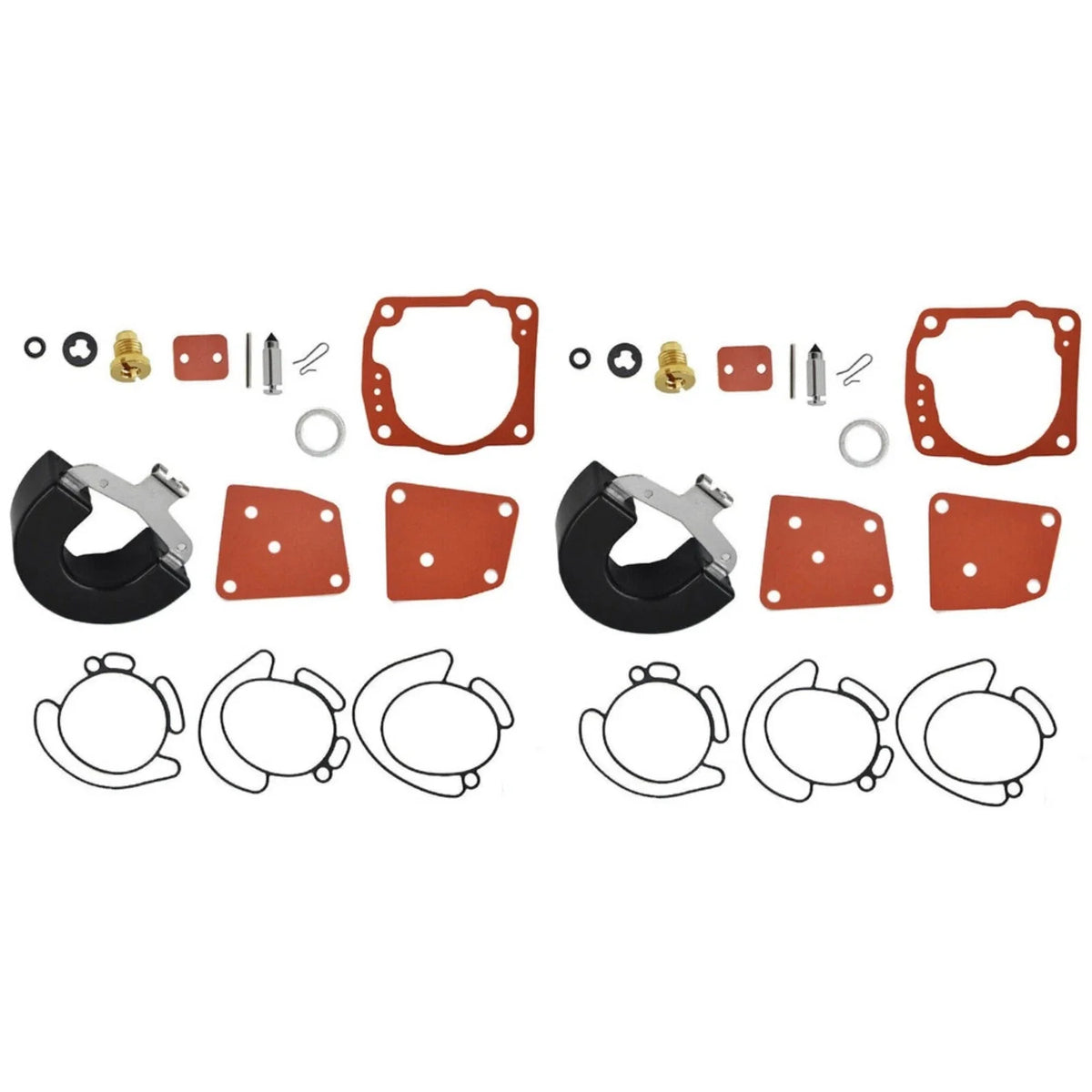 Carburetor Repair Kit for Johnson Evinrude OMC 2 Sets