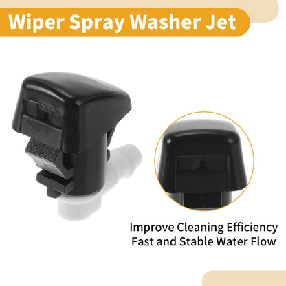 Windshield Washer Nozzle Kit for Ford Fiesta (2011-2022) - Includes Gaskets