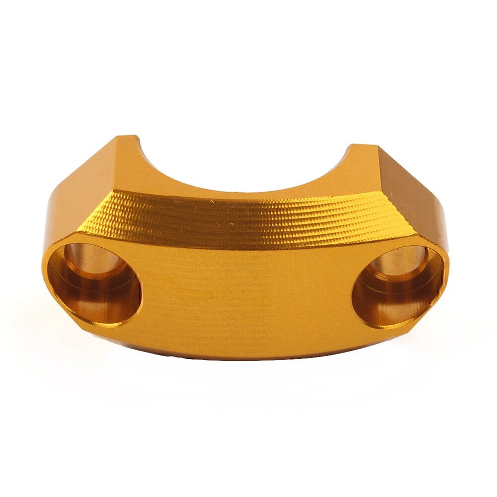 22mm Master Cylinder Perch Clamp Cover Gold for Motocross MX Enduro Bike